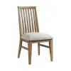 Intercon LM-CH-1189C-WOA-RTA Landmark - Slat Chair - Weathered Oak