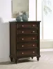 Coaster Fine Furniture 223635 Andover - 5-Drawer Chest Of Drawers - Dark Oak