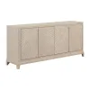 Liberty Furniture 2255W-AC1000 Liberty Furniture 2255W-AC1000 Montecito - 4 Door Accent Cabinet - Sanctuary White
