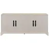 Liberty Furniture 2255W-AC1000 Liberty Furniture 2255W-AC1000 Montecito - 4 Door Accent Cabinet - Sanctuary White