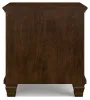 Ashley Furniture B685-92 Danabrin - Two Drawer Nightstand - Brown