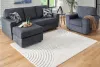 Ashley Furniture R405342 Lambworth - 5' x 7' Rug - Gray / Cream