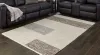 Ashley Furniture R406401 Barus - 8' x 10' Rug - Beige / Brown / Gray