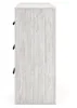 Ashley Furniture B3788-31 Cayboni - Six Drawer Dresser - Whitewash