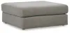 Ashley Furniture 58103/64/46(3)/77/17/08 Ashley Furniture 58103/64/46(3)/77/17/08 Avaliyah - 7 Pc. - 6-Piece Sectional With Raf Corner Chaise, Ottoman - Ash