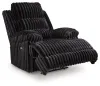Ashley Furniture PC4280506 Rhine Falls - Zero Wall Power Recliner - Onyx