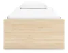 Ashley Furniture EB9632B7 Ashley Furniture EB9632B7 Onita - Twin Platform Bed With 1 Side Storage - Natural