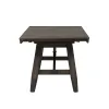 Liberty Furniture 152-CD-5TRS Double Bridge - 5 Piece Trestle Table Set - Dark Brown
