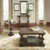 Liberty Furniture 231-OT-3PCS Sedona - 3 Piece Table Set (1 Cocktail 2 End Tables) - Kona Brown