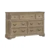 Liberty Furniture 244N-BR31 Liberty Furniture 244N-BR31 Magnolia Manor - 7 Drawer Dresser - Weathered Bisque