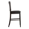CoasterEveryday 100959 Jaden - Upholstered Counter Chair (Set of 2) - Black And Espresso