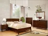 Furniture of America CM7792M Snyder - Mirror - Brown Cherry