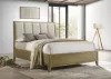Coaster Fine Furniture 224921Q Granada - Upholstered Queen Panel Bed - Natural Pine
