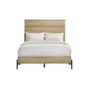 Intercon NH-BR-2440F-VNM-C Newhall - Full Bed - Vintage Oak Melamine