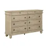 Liberty Furniture 589WT-BR31 Liberty Furniture 589WT-BR31 Rustic Traditions - 8 Drawer Dresser - Saddle Tan