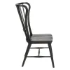 Liberty Furniture 237-C1000S-B Liberty Furniture 237-C1000S-B River Place - Windsor Back Side Chair - Riverstone White & Tobacco