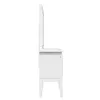 Liberty Furniture 781-BR35 Reflections - Vanity Desk - Pearl White & Rhinestone