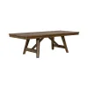 Liberty Furniture 930-DR-TRS Carolina Park - Trestle Table - Amber Brown