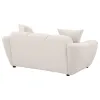 Coaster Fine Furniture 509302 Destino - Chenille Upholstered Splayed Arm Loveseat - Greige