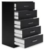 Ashley Furniture EB3392-245 Finch - Five Drawer Chest - 46