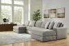Ashley Furniture 58103S11 Ashley Furniture 58103S11 Avaliyah - 4-Piece Double Chaise Sectional - Ash