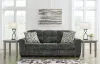 Ashley Furniture 50504/38/35/23/14 Lonoke - 4 Pc. - Sofa, Loveseat, Chair And A Half, Ottoman - Gunmetal