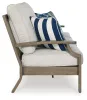 Ashley Furniture P701-838 Rainier Ranch - Sofa With Cushion - Brown / Beige