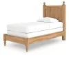 Ashley Furniture PCB1075B2 Aleaport - Twin Panel Bed - Warm Brown