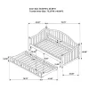CoasterElevations 300053 Julie Ann - Wood Twin Daybed With Trundle - White