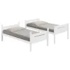 CoasterEveryday 405051WHT Littleton - Wood Twin Over Twin Bunk Bed - White