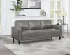 Coaster Fine Furniture 508365 Ruth - Upholstered Track Arm Sofa - Gray