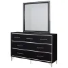 New Classic 00-B1891-DM New Classic 00-B1891-DM Ava - Dresser & Mirror - Black
