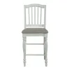 Liberty Furniture 334-B150224 Cumberland Creek - Slat Back Counter Chair - White