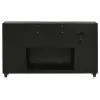 Coaster Fine Furniture 223163FB Lorient - 8-Drawer LED Bedroom Flame Box Dresser - Black