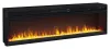 Ashley Furniture W100-22 Entertainment Accessories - Wide Fireplace Insert - Black