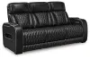 Ashley Furniture U27106/15/18 Boyington - 2 Pc. - Power Reclining Sofa And Loveseat - Black