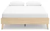 Ashley Furniture EB2444-113 Cabinella - Queen Platform Bed - Tan