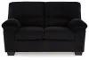 Ashley Furniture 24204/38/35/25 Ashley Furniture 24204/38/35/25 SimpleJoy - 3 Pc. - Sofa, Loveseat, Rocker Recliner - Onyx