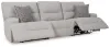 Ashley Furniture 93605S18 Ashley Furniture 93605S18 Acklen Place - 3-Piece Power Reclining Sectional Sofa - Pewter