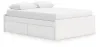Ashley Furniture EB9630B22 Ashley Furniture EB9630B22 Onita - Queen Platform Bed With 1 Side Storage - White