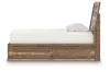 Ashley Furniture PCB3367B27 Ashley Furniture PCB3367B27 Chirason - Twin Panel Bed With Storage - Brown