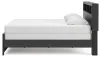 Ashley Furniture PCB1118B6 Ashley Furniture PCB1118B6 Broachmyn - King Bookcase Bed - Black / Gray