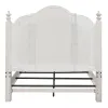 Liberty Furniture 652-BR-KPS Farmhouse Reimagined - King Poster Bed - Antique White / Chestnut Tops