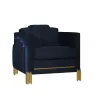 New Classic U2034-10-BLK Empire - Lighted Chair - Black