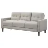 Coaster Fine Furniture 506785 Bowen - Upholstered Track Arm Tufted Sofa - Beige
