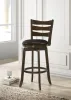 Coaster Fine Furniture 181369 Murphy - Wood Pub Height Swivel Bar Chair - Dark Brown