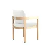 New Classic G5511-72-WHT Wesley - Patio Side Chair With Cushion - White