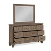 New Classic 00-B2114B-DM New Classic 00-B2114B-DM Mariana - Dresser & Mirror - Brown