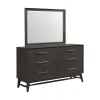 Intercon BY-BR-9891-BLK-C Bayside - Mirror - Black
