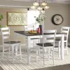 Intercon KA-TA-5454G-GWH-C Kona - Counter Table - Gray / White